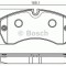 Set placute frana,frana disc VW CRAFTER 30-50 caroserie (2E) (2006 - 2016) BOSCH 0 986 495 107