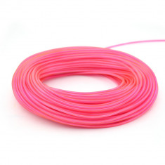 Fir electroluminescent neon flexibil EL wire 2,3 mm, roz