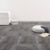 VidaXL Plăci de pardoseală autoadezive, PVC, 5,11 m&sup2;, negru, cu model