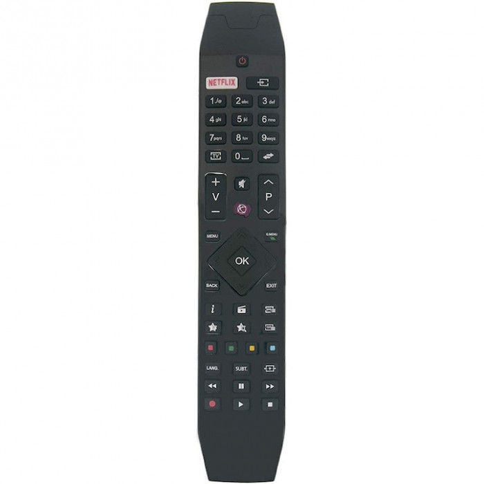 Telecomanda pentru Hitachi RC49141, x-remote, Netflix, Negru