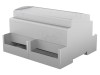 Carcasa Sina DIN ITALTRONIC Gri 6 Module ABS Policarbonat Modulbox XTS