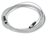 Cablu pentru senzori HARTING 5 pini PVC 7,5m M12 mamă-tată