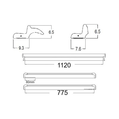 Cheder parbriz VW GOLF V (1K), 10.2003-05.2009 foto