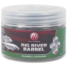 Wafters MAINLINE Match Dumbell Hookers Big River Barbel, Yellow, Essential Cell, 10x12mm, 150ml foto