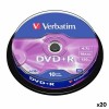 DVD+R Verbatim 4,7 GB 16x 10 Piese (20 Unități)