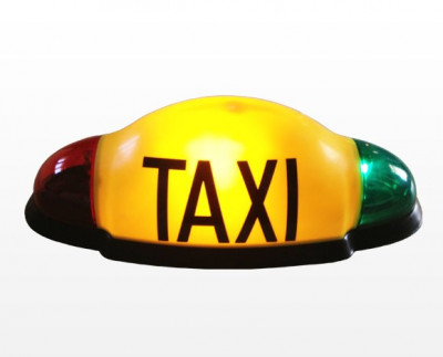 Caseta firma TAXI LED omologata DL ( + ) Selirom / Carat Express / STN ManiaCars foto