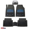 BMW Seria 5 E60 Covorase Auto TEAMCAR&reg; Tip Tăvită pentru 2003-2010, Compatibile Universal, Blue, Cauciuc, Oem