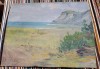 Dimitrie Florian (Dobosariu) (1889&ndash;1979) Ulei/Carton 30/25 Semnat Peisaj Marina, Marine, Realism