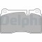 DELPHI LP2009 set placute frana,frana disc