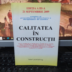 Calitatea în construcții, ediția III, 21 septembrie 2009, București 2009, 067