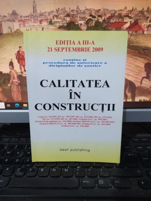 Calitatea &amp;icirc;n construcții, ediția III, 21 septembrie 2009, București 2009, 067 foto