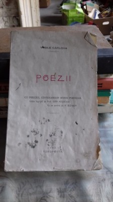 POEZII - VASILE CARLOVA foto