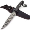 Cutit de vanatoare 32 cm Full Tang, model Black Legion Style, maner ergonomic, teaca inclusa
