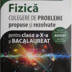 Fizica. Culegere de probleme propuse si rezolvate pentru clasa a X-a si Bacalaureat – Mihaela Chirita