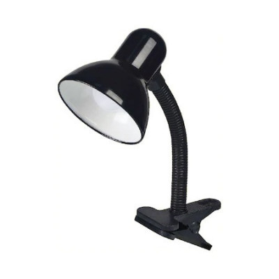 Lampa de birou cu clema universala de prindere 40W - Negru foto