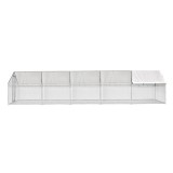 Tarc, cotet pasari, animale mici, 3x10x2m, prelata de protectie impotriva intemperiilor MF-TP1005-S001-G01