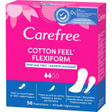 Carefree Cotton Flexiform absorbante fara parfum 56 buc