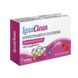 Cumpara ieftin Supozitoare cu glicerină pentru copii, LaxaClean, 10 bucăți, Viva Pharma, Vitalia