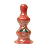 Plug anal PROWLER RED Doowy Red, din PVC, lungime inserabilă 17.8 cm, diametru 7.7 cm, culoare roșu
