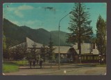 CPIB 24828 CARTE POSTALA - POIANA BRASOV: RESTAURANTUL "CAPRA NEAGRA", CIRCULATA, 1972, STAMPILE, TIMBRU, KRUGER