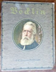 ARNOLD BOCKLIN: MAPA CU 6 REPRODUCERI COLOR (LEIPZIG 1916/TEXT IN LIMBA GERMANA)