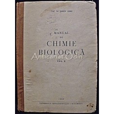 Manual De Chimie Biologica - Simion Oeriu