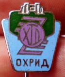 I.600 INSIGNA STICKPIN MACEDONIA OHRID h16mm, Europa