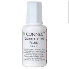 Pasta corectoare Q-CONNECT, 20 ml, cu pensula