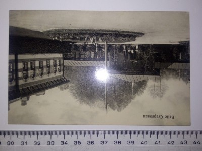 CARTE POSTALA VECHE -BAILE CRETULESCU -EDITURA N MANOLESCU CAMPULUNG-NECIRCULAT foto