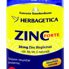 Zinc Forte, 60 capsule, Herbagetica