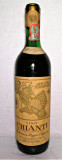 A 51 -vin rosu CHIANTI, DOC, FATTORIA POGGIO CAPONI, recoltare 1969 cl 70 gr 12, Sec, Europa