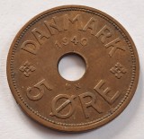 Danemarca, 5 Ore 1940, Europa