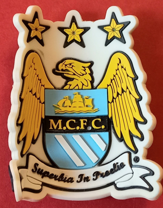 Magnet (frigider) fotbal - MANCHESTER CITY (Anglia)