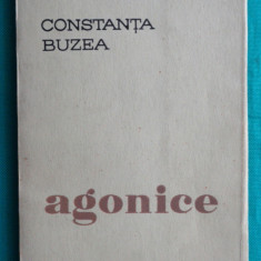 Constanta Buzea – Agonice ( prima editie )