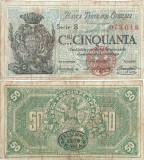 1872, 50 Centesimi (P-G0432) - Italia