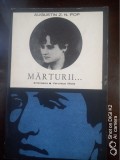 Marturii...Eminescu-Veronica Micle-Augustin Z.N.Pop