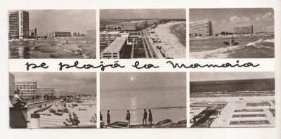 RF34 -Carte Postala- Mamaia, format lung, circulata 1967 foto