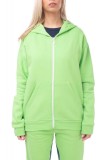 Ice Play Sweater Damă Verde Fluorescent, Mărimea M - Tricou Damă Verde Neon