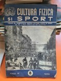 Cultura fizica si sport Anul IX Nr. 8 / 1956