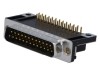 D-Sub 25-Pin Soclu Tată 90&deg; THT 5A, ADAM TECH