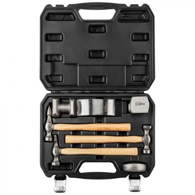 Set ciocane si nicovale pentru caroserie NEO TOOLS 11-640 HardWork ToolsRange foto