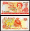 NOUA ZEELANDA █ bancnota █ 5 Dollars █ 1981-1992 █ P-171c █ UNC