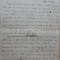 Manuscris Alexandru Cazaban; Fapta crestineasca, nuvela, 8 pagini