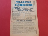 Program meci fotbal PETROLUL PLOIESTI - GLORIA BUZAU (21.05.1989)