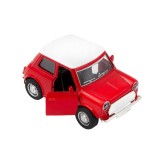 Masinuta Mini Cooper, 1:36, metal, Rosu, ATU-083795, Plastic, Oem