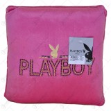 Perna decorativa &ndash; Design Playboy cu pietre decorative &ndash; Design Playboy cu pietre decorative &ndash; Roz (Model 1)