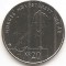 Norvegia 20 Kroner 2018 - Harald V (150th anniversary of DNT) 27.5mm, KM-494 UNC !!!