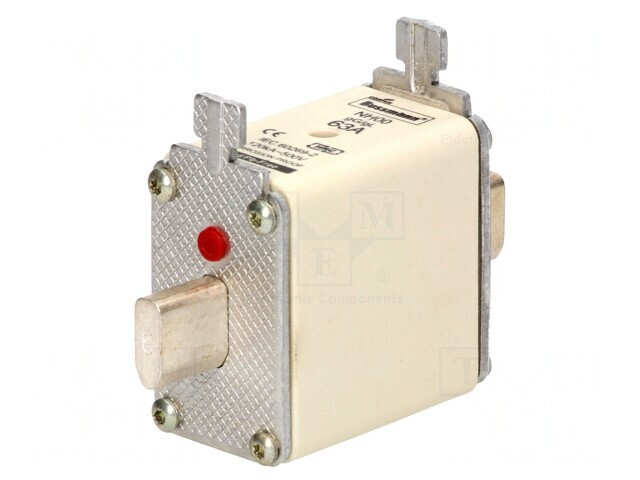 Siguranță Ceramică Industrială 63A 500VAC 250VDC