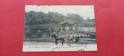 Dolj Craiova Parcul Bibescu Trasura cu Muscal Carriage Birje foto