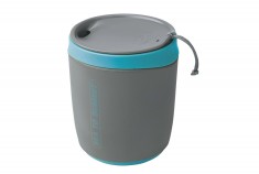 Cana 473 ml cu capac Sea To summit Delta InsulMug, leak proof, pacific blue OutsideGear Venture foto